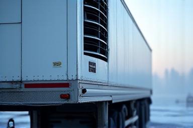 Refrigerated logistics truck