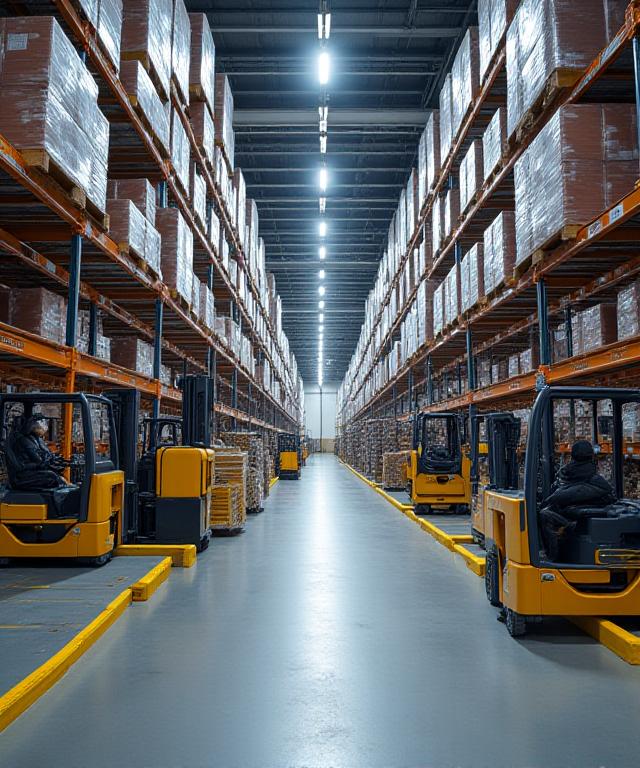 Modern high-bay logistics facility in Tampa